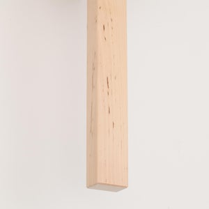 153A Bench ソリッド トップ  ナチュラル ラッカー 0051