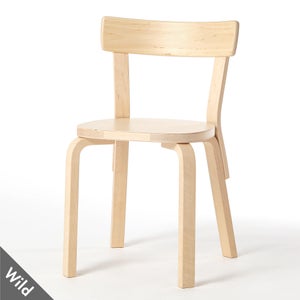 Chair 69 ナチュラル ラッカー 0533