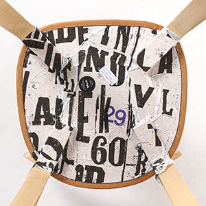 Chair69 革張り ルクソール ベージュ 0029