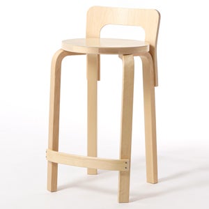 K65 High Chair ナチュラル ラッカー 0372