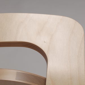 K65 High Chair ナチュラル ラッカー 0351