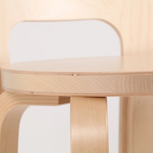 K65 High Chair ナチュラル ラッカー 0386