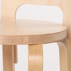 K65 High Chair ナチュラル ラッカー 0392
