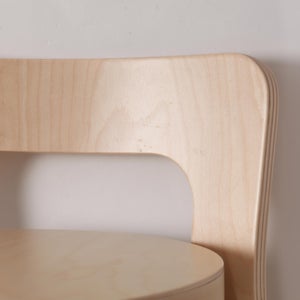 K65 High Chair ナチュラル ラッカー 0360