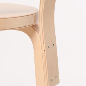 K65 High Chair ナチュラル ラッカー 0389