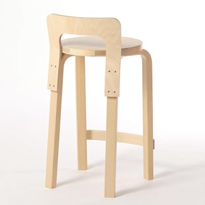 K65 High Chair ナチュラル ラッカー 0364