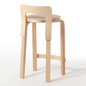 K65 High Chair ナチュラル ラッカー 0375