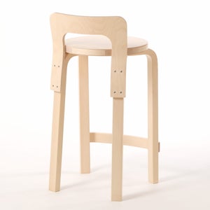 K65 High Chair ナチュラル ラッカー 0385