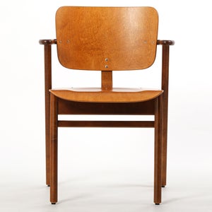 Domus chair ハニー(S)×ウォールナット(F) 0720