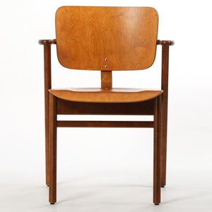 Domus chair ハニー(S)×ウォールナット(F) 0728