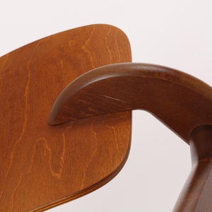 Domus chair ハニー(S)×ウォールナット(F) 0732