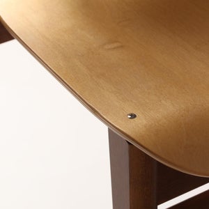 Domus chair ハニー(S)×ウォールナット(F) 0752