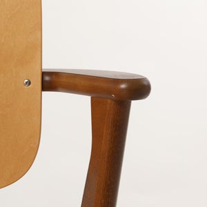 Domus chair ハニー(S)×ウォールナット(F) 0789