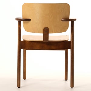 Domus chair ハニー(S)×ウォールナット(F) 0794