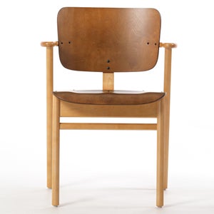 Domus chair ウォールナット(S)×ハニー(F) 0151