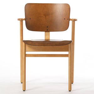 Domus chair ウォールナット(S)×ハニー(F) 0152