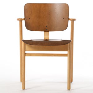 Domus chair ウォールナット(S)×ハニー(F) 0154