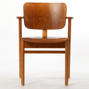 Domus chair ウォールナット(S)×ハニー(F) 0168