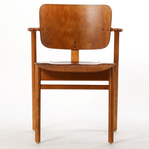 Domus chair ウォールナット(S)×ハニー(F) 0171