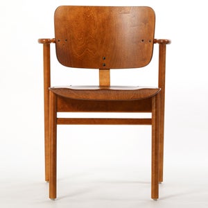 Domus chair ウォールナット(S)×ハニー(F) 0173