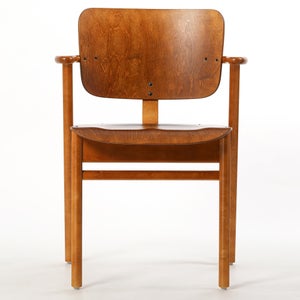 Domus chair ウォールナット(S)×ハニー(F) 0175