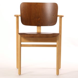 Domus chair ウォールナット(S)×ハニー(F) 0182