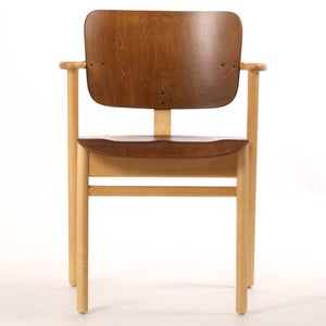 Domus chair ウォールナット(S)×ハニー(F) 0184