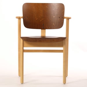 Domus chair ウォールナット(S)×ハニー(F) 0185