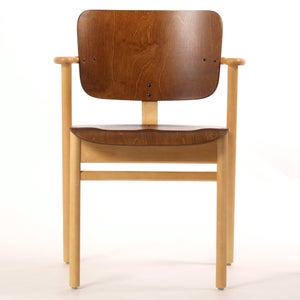 Domus chair ウォールナット(S)×ハニー(F) 0191