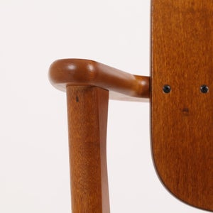 Domus chair ウォールナット(S)×ハニー(F) 0170