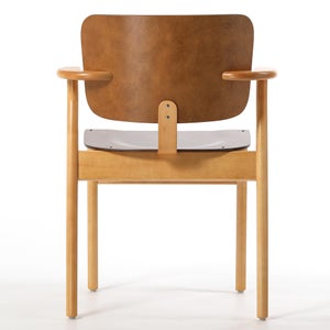 Domus chair ウォールナット(S)×ハニー(F) 0151