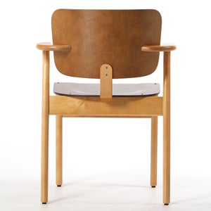 Domus chair ウォールナット(S)×ハニー(F) 0152