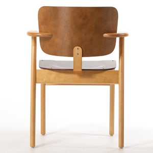 Domus chair ウォールナット(S)×ハニー(F) 0155