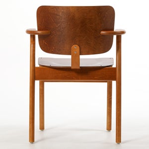 Domus chair ウォールナット(S)×ハニー(F) 0168