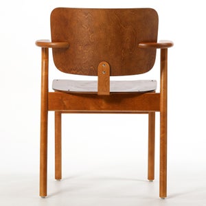 Domus chair ウォールナット(S)×ハニー(F) 0169