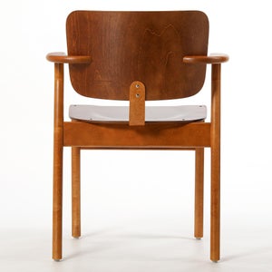 Domus chair ウォールナット(S)×ハニー(F) 0170