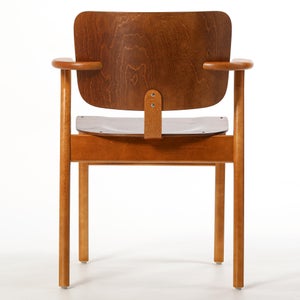 Domus chair ウォールナット(S)×ハニー(F) 0175