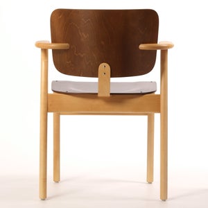 Domus chair ウォールナット(S)×ハニー(F) 0181