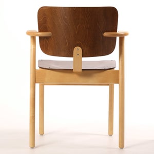 Domus chair ウォールナット(S)×ハニー(F) 0183