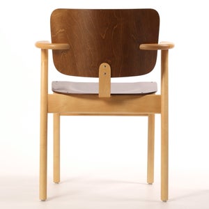 Domus chair ウォールナット(S)×ハニー(F) 0184