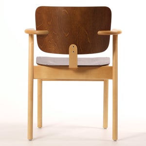 Domus chair ウォールナット(S)×ハニー(F) 0185