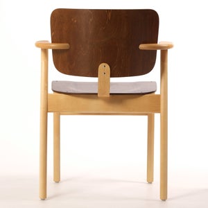 Domus chair ウォールナット(S)×ハニー(F) 0191