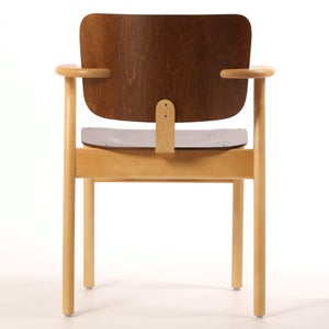 Domus chair ウォールナット(S)×ハニー(F) 0192
