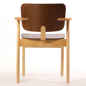 Domus chair ウォールナット(S)×ハニー(F) 0193