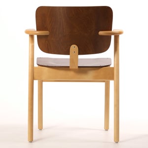 Domus chair ウォールナット(S)×ハニー(F) 0194