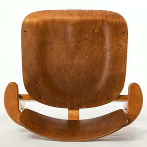 Domus chair ウォールナット(S)×ハニー(F) 0164