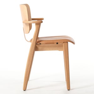 Domus chair オーク 革張り ルクソール ベージュ 0191