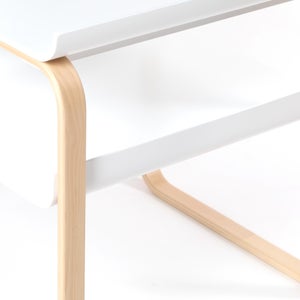 915 サイドテーブル ホワイト ラッカー 0131