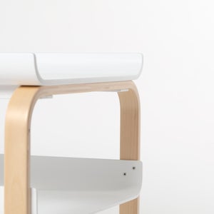 915 サイドテーブル ホワイト ラッカー 0133