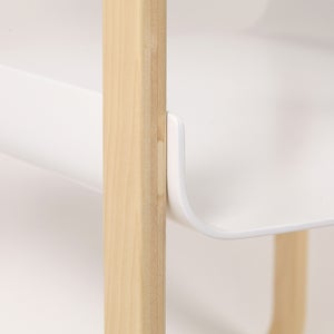 915 サイドテーブル ホワイト ラッカー 0134